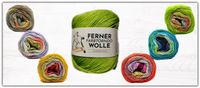 Ferner Wolle Farbtronado ein farbenfeuerwerk aus Bio-Baumwolle